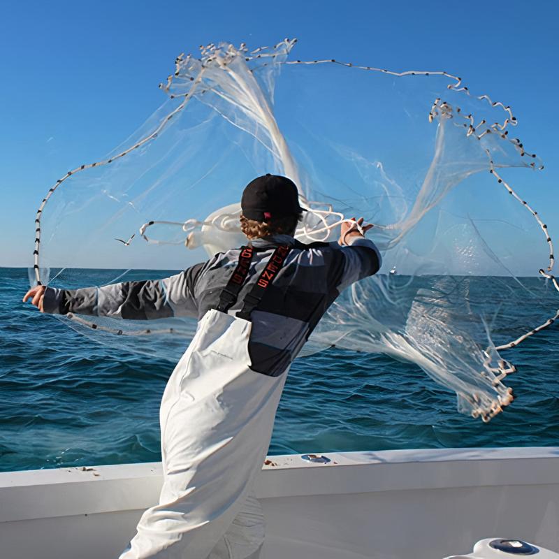 Goture Magnetic Clip Fly Fishing Landing Net Catch - Magnetic Purple  Landing Net
