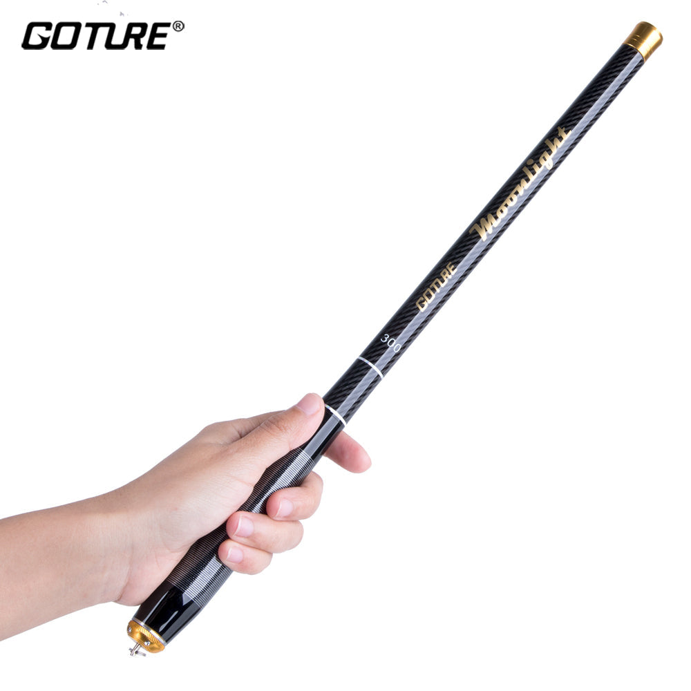Goture 1.8m-3.6m Telescopic Fishing Rod Carbon Fiber Ultra Light Fishing  Pole Portable Travel Rod Stream Carp Fishing