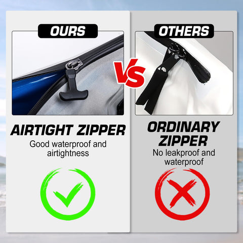 Goture Insulated Fish Cooler Bag, 840D TPU Leakproof Fish Kill Bag, Airtight Zipper Waterproof Fish Bag with Carry Handle, Large Fishing Cooler Bag with Drain Plug, Keep Ice Cold All Day, 59.8”x20” Goture Insulated Fish Cooler Bag, 840D TPU Leakproof Fish Kill Bag, Airtight Zipper Waterproof Fish Bag with Carry Handle, Large Fishing Cooler Bag with Drain Plug, Keep Ice Cold All Day, 59.8”x20”