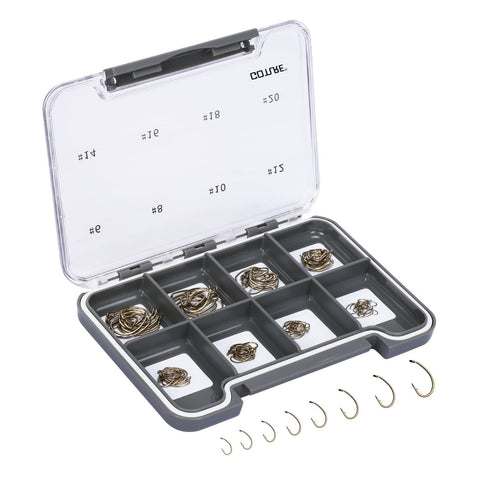 120-PC Carbon Steel Fly Hook, Dry/Nymph - GOTURE 120-PC Carbon Steel Fly Hook, Dry/Nymph - GOTURE