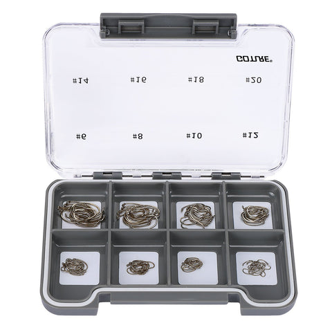 120-PC Carbon Steel Fly Hook, Dry/Nymph - GOTURE 120-PC Carbon Steel Fly Hook, Dry/Nymph - GOTURE