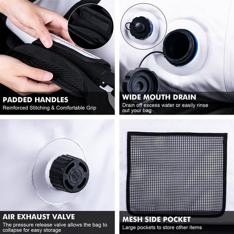 Goture Insulated Fish Cooler Bag, Monster Leakproof Fish Kill Bag Goture Insulated Fish Cooler Bag, Monster Leakproof Fish Kill Bag