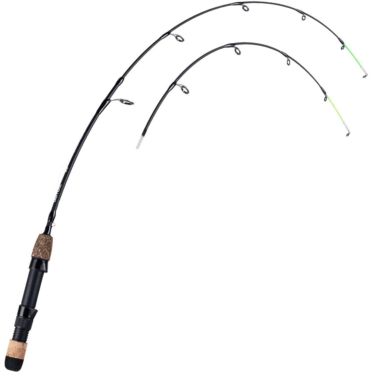 Cheap Ice Fishing Rod 2 Sections High Tenacity Lightweight Ice