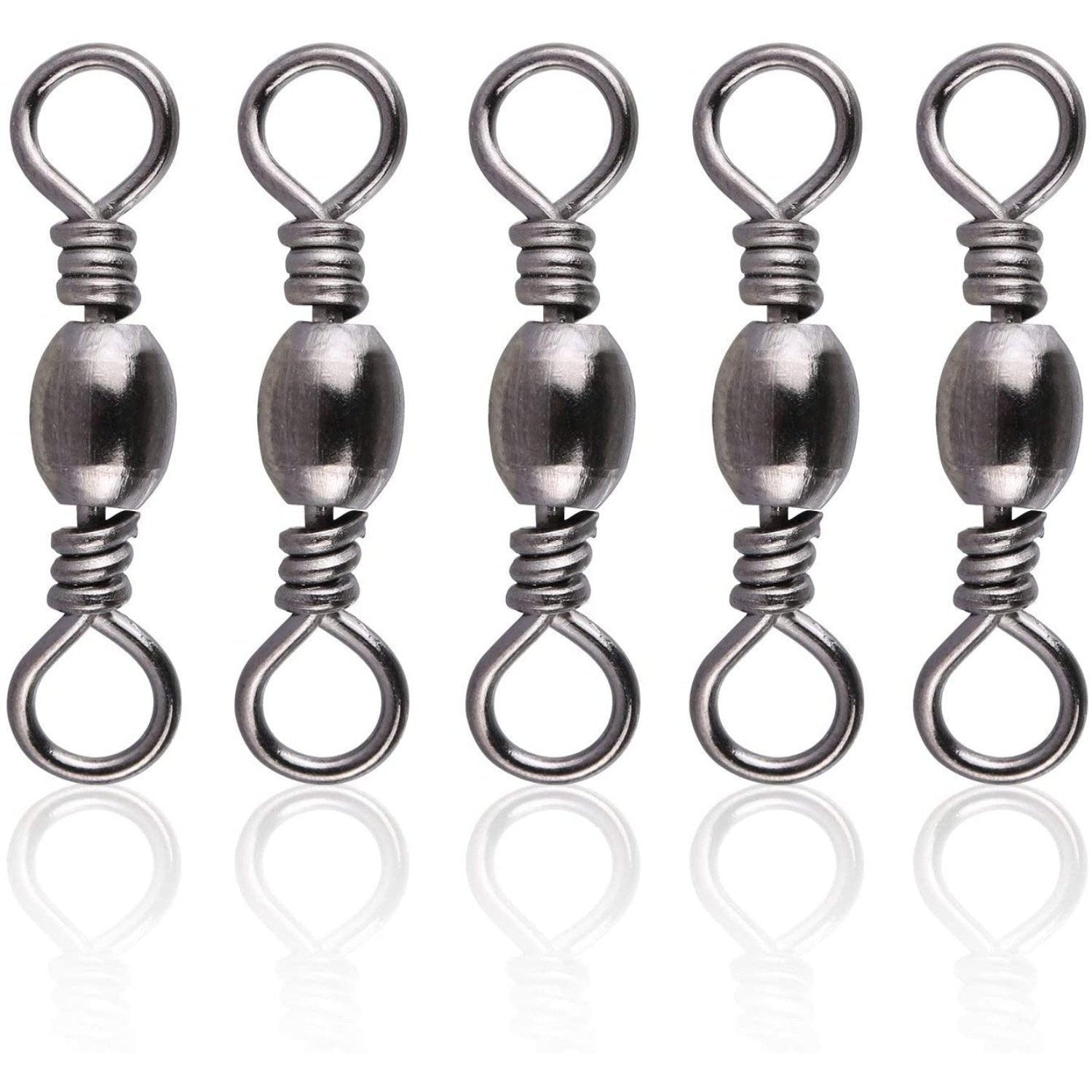 Goture 200PCS High Strength Stainless Steel Fishing Barrel Swivels Goture 200PCS High Strength Stainless Steel Fishing Barrel Swivels