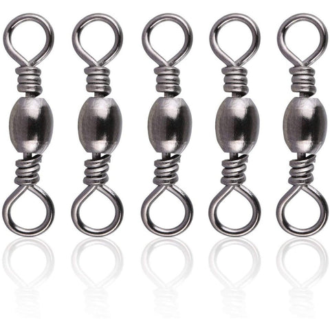 Goture 200PCS High Strength Stainless Steel Fishing Barrel Swivels Goture 200PCS High Strength Stainless Steel Fishing Barrel Swivels