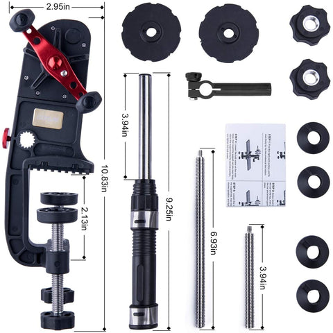 GOTURE Two Point Fixed Fishing Line Spooler Winder Machine GOTURE Two Point Fixed Fishing Line Spooler Winder Machine