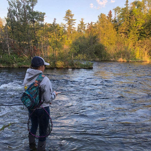 GOTURE Aluminum Alloy Magnetic Clip Soft Rubber Mesh Fly Fishing Landing Net GOTURE Aluminum Alloy Magnetic Clip Soft Rubber Mesh Fly Fishing Landing Net