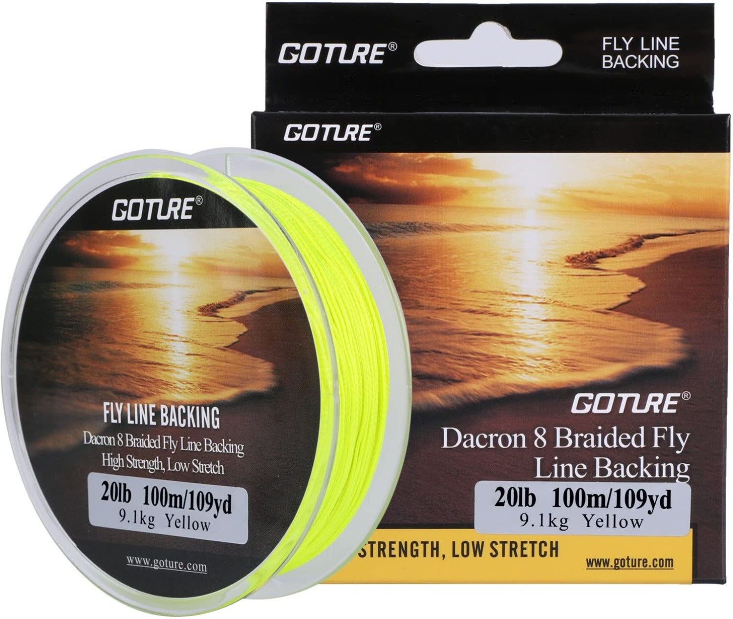 Goture 8 Strands Dacron Fly Line Backing Goture 8 Strands Dacron Fly Line Backing