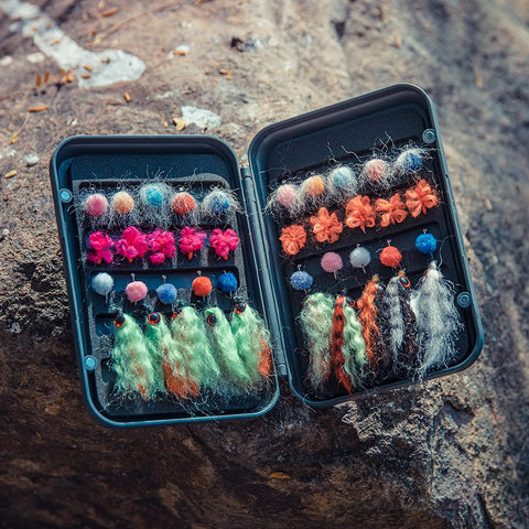 Pro Angler's Ultimate Fly Fishing Flies Kit - Premium Hand-Tied Lures for Trout, Bass, Salmon, and More Pro Angler's Ultimate Fly Fishing Flies Kit - Premium Hand-Tied Lures for Trout, Bass, Salmon, and More