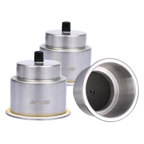 GOTURE Stainless Steel Cup Drink Holder with Drain for Marine Boat RV Camper Rod GOTURE Stainless Steel Cup Drink Holder with Drain for Marine Boat RV Camper Rod