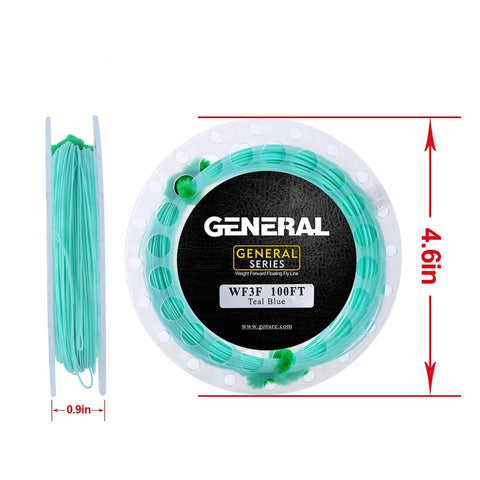GENERAL Fly Fishing Line, 300M/100FT - GOTURE GENERAL Fly Fishing Line, 300M/100FT - GOTURE