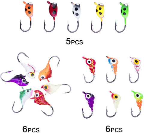 Micro Luminous Ice Fishing Jig Set - GOTURE Micro Luminous Ice Fishing Jig Set - GOTURE