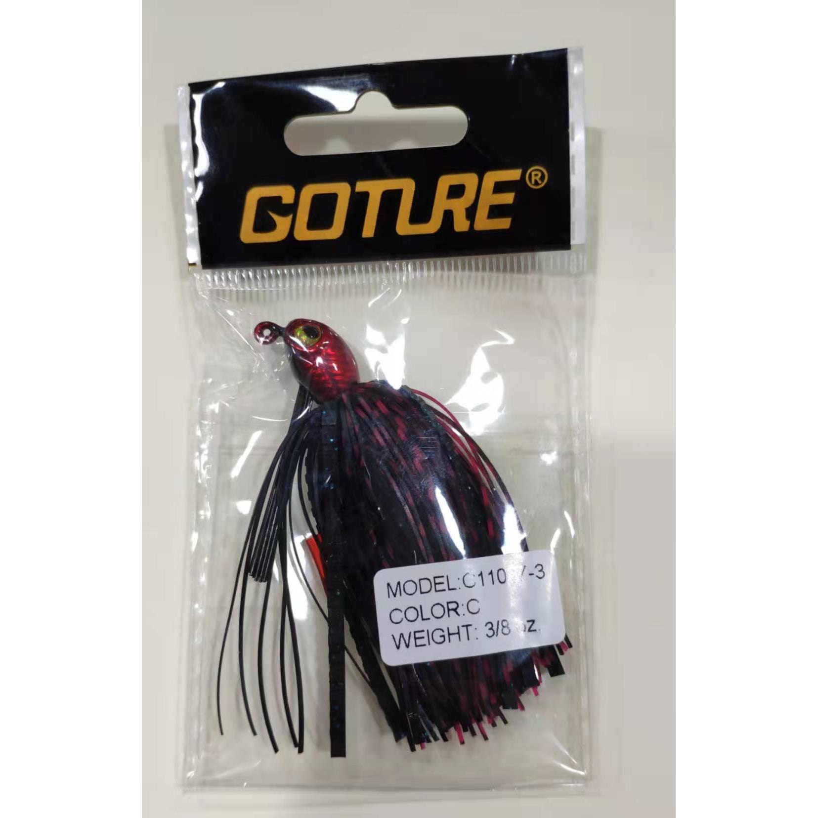 Goture Pro Series Weed Guard Bass Jigs: The Ultimate Fishing Jigs for Bass  Anglers - Red/Black
