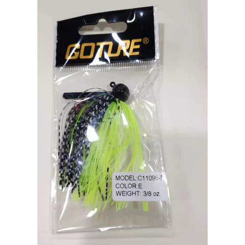 Goture Pro Series Weed Guard Bass Jigs: The Ultimate Fishing Jigs for Bass  Anglers - Green/Red