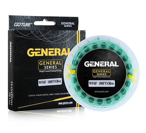 Goture Fly Line Fishing Line Weight Forward Floating Fly Line Double Micro Welded Loops Freshwater Saltwater