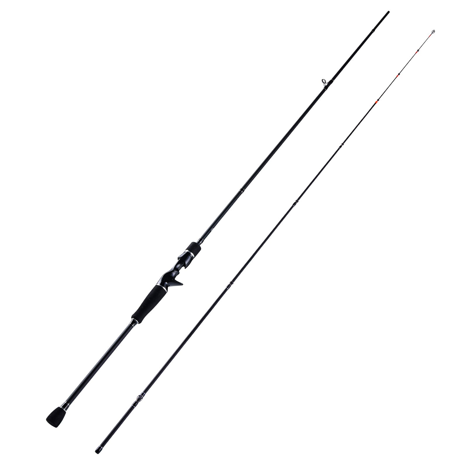 Goture Ultralight Fishing Rod, 2 Piece Crappie Trout Rod, Spinning/Cas ...