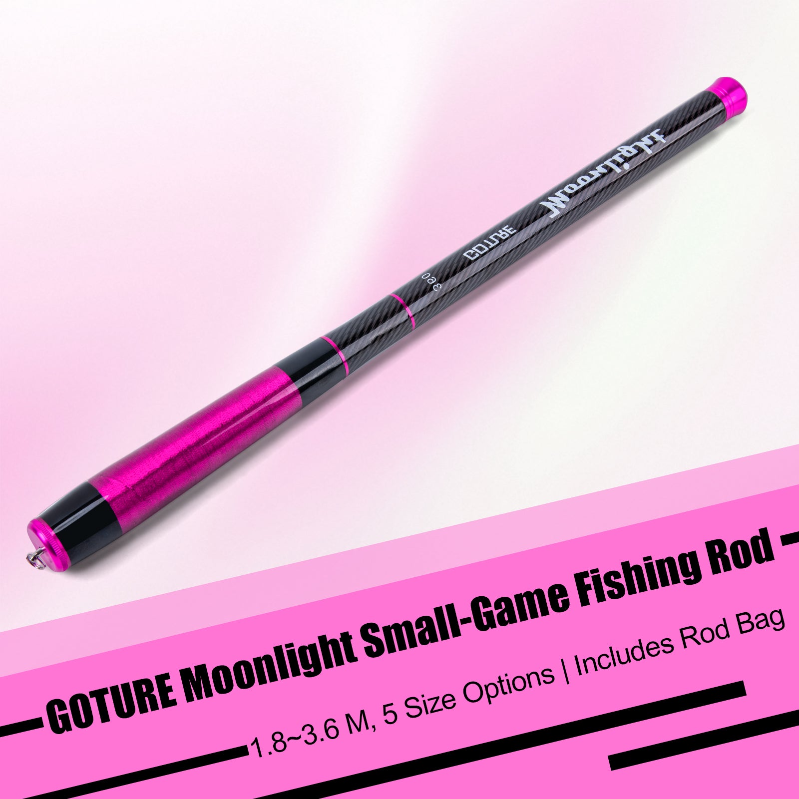 Goture Telescopic Tenkara Fishing RodPortable Hand Fishing Poles 6-12F – GOTURE