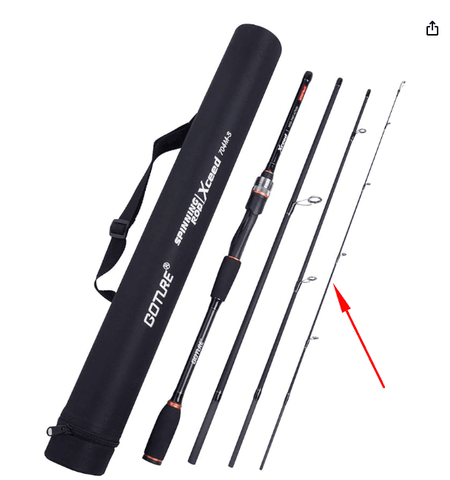 replacement for Xceed fishing rod