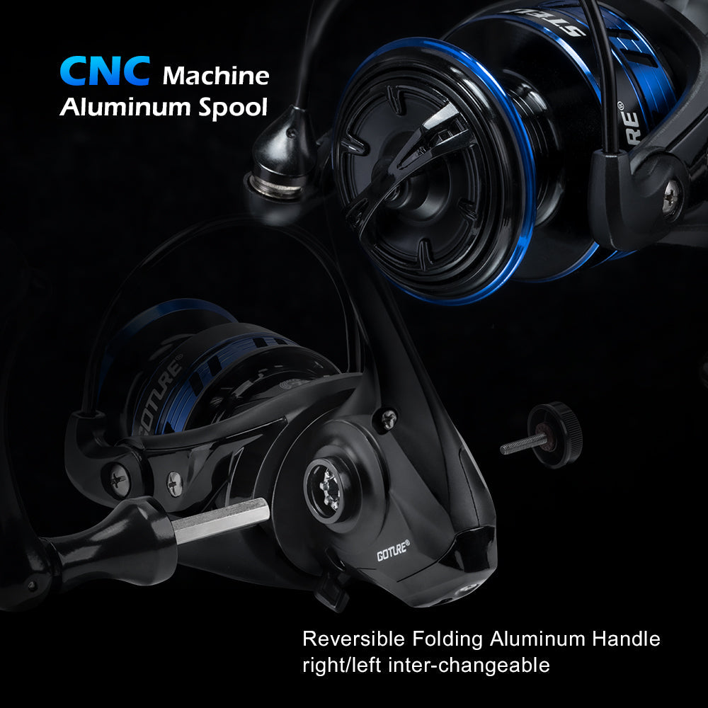 best saltwater corrosion free spinning reel Goture Lightweight Spinning Reel