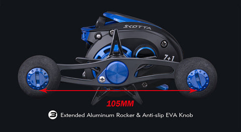 Goture Scotta Baitcasting Reel, Carbon Fiber Drag