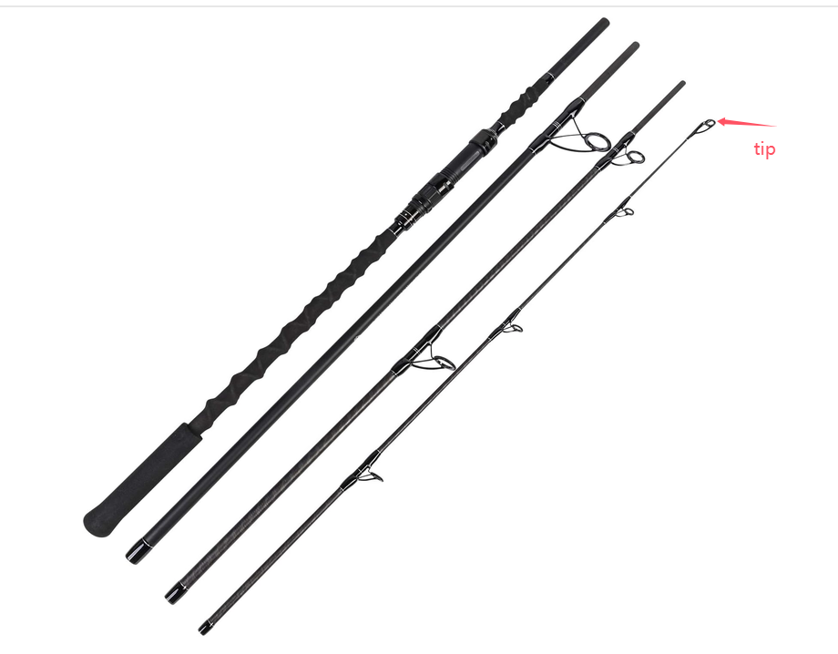2pcs Replacement Tip of 2Goture Surf Spinning Fishing Rod