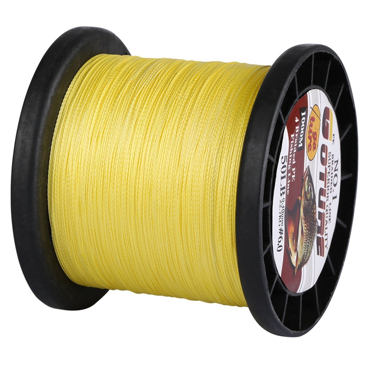 1000M 4 Strands PE Braided Line, Multifilament - GOTURE