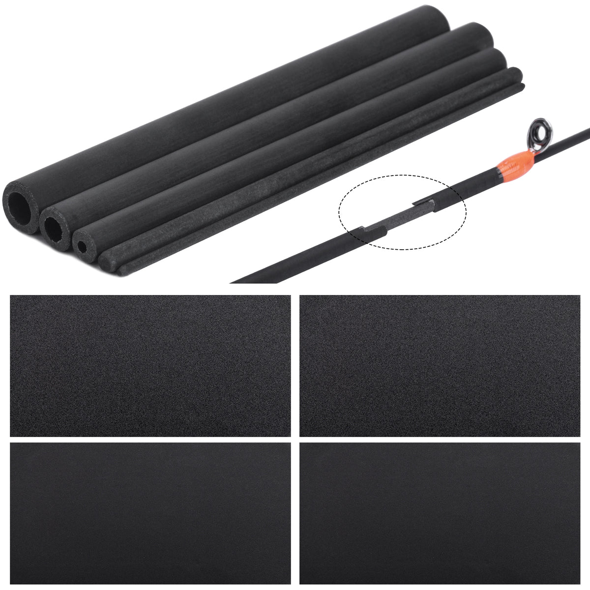carbonmods fishing pole repair kit Goture Fishing Rod Repair Carbon Fiber Stick for Baitcasting Rods Spin – GOTURE