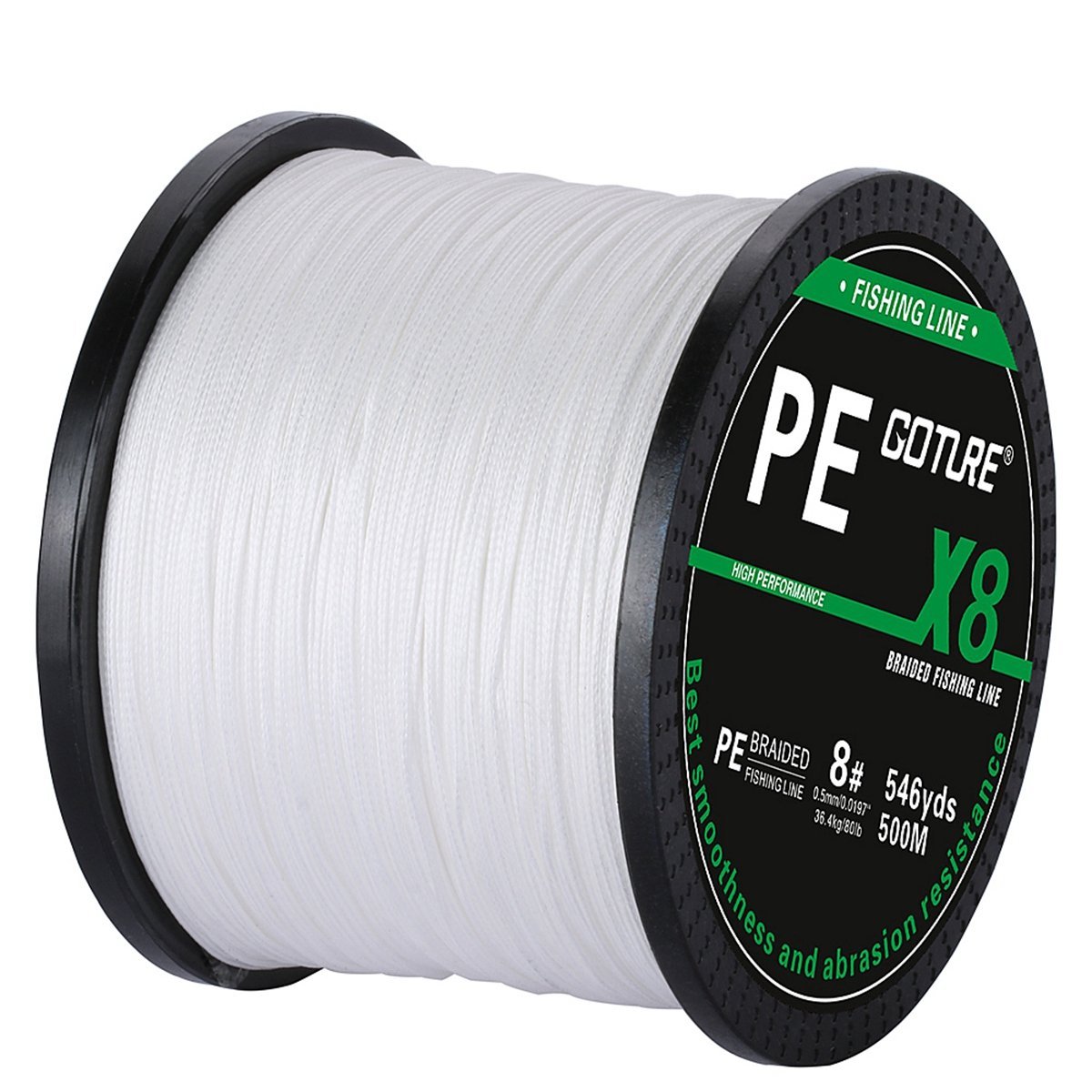 Goture Super Strength Braided Fishing Line - Abrasion Resistant - No  Stretch & Low Memory - Thin Diameter - 4 Strand 8 Strand Braided Line