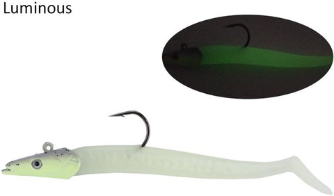 Goture 5pcs 4" Lifelike Minnow Fishing Swimbaits with Lead Jig Head - Enhance Your Fishing Game!