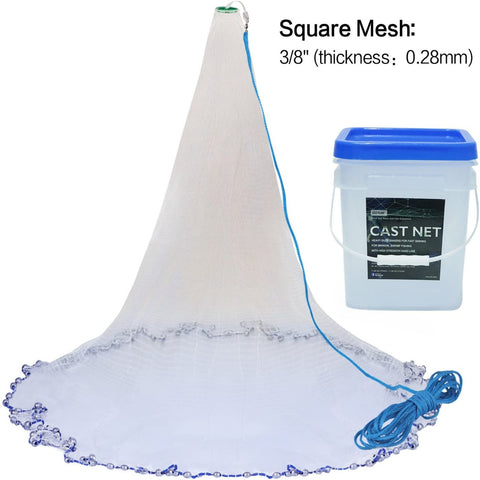 amazon large fishing net Goture American Fishing Cast Net,Casting Nets Freshwater Saltwater for – GOTURE
