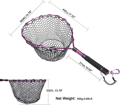 Aluminium Alloy Trout Net Fishing Landing Net, Fishing Net, Small for  Catching Releasing Keeping Lures(red) : : Pet Supplies