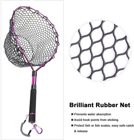 Goture Magnetic Clip Fly Fishing Landing Net Catch – GOTURE