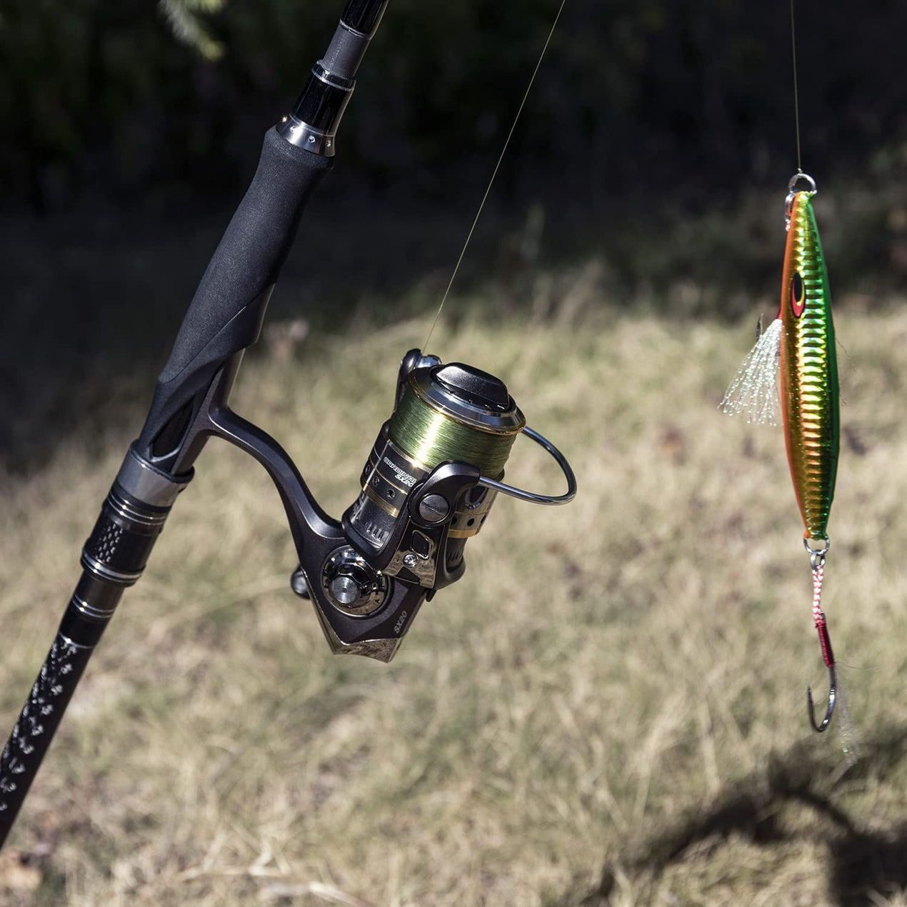 Goture 2 Piece Jigging Spinning/Casting Rod Saltwater, Slow Pitch Jigg ...