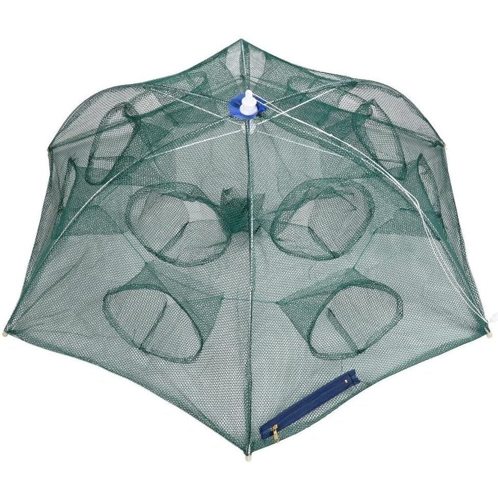Goture Collapsible Folded Crab Trap Fishing Net Minnow Fish Crayfish C – GOTURE