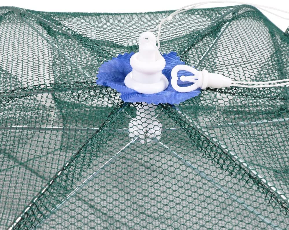 Goture Collapsible Folded Crab Trap Fishing Net Minnow Fish