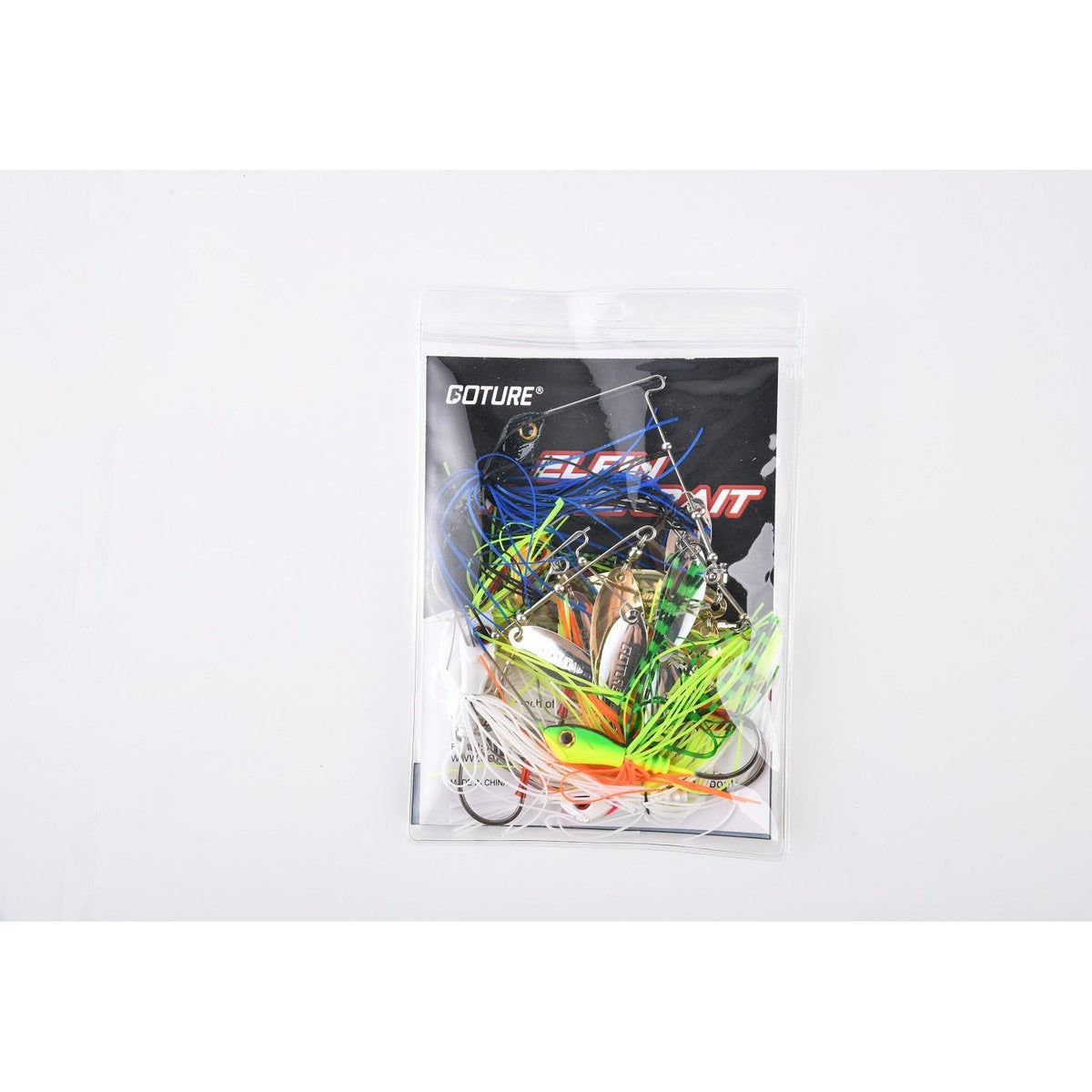 Goture 5-Piece Lifelike Spinnerbait Set: The Ultimate Freshwater Fishing Attractor