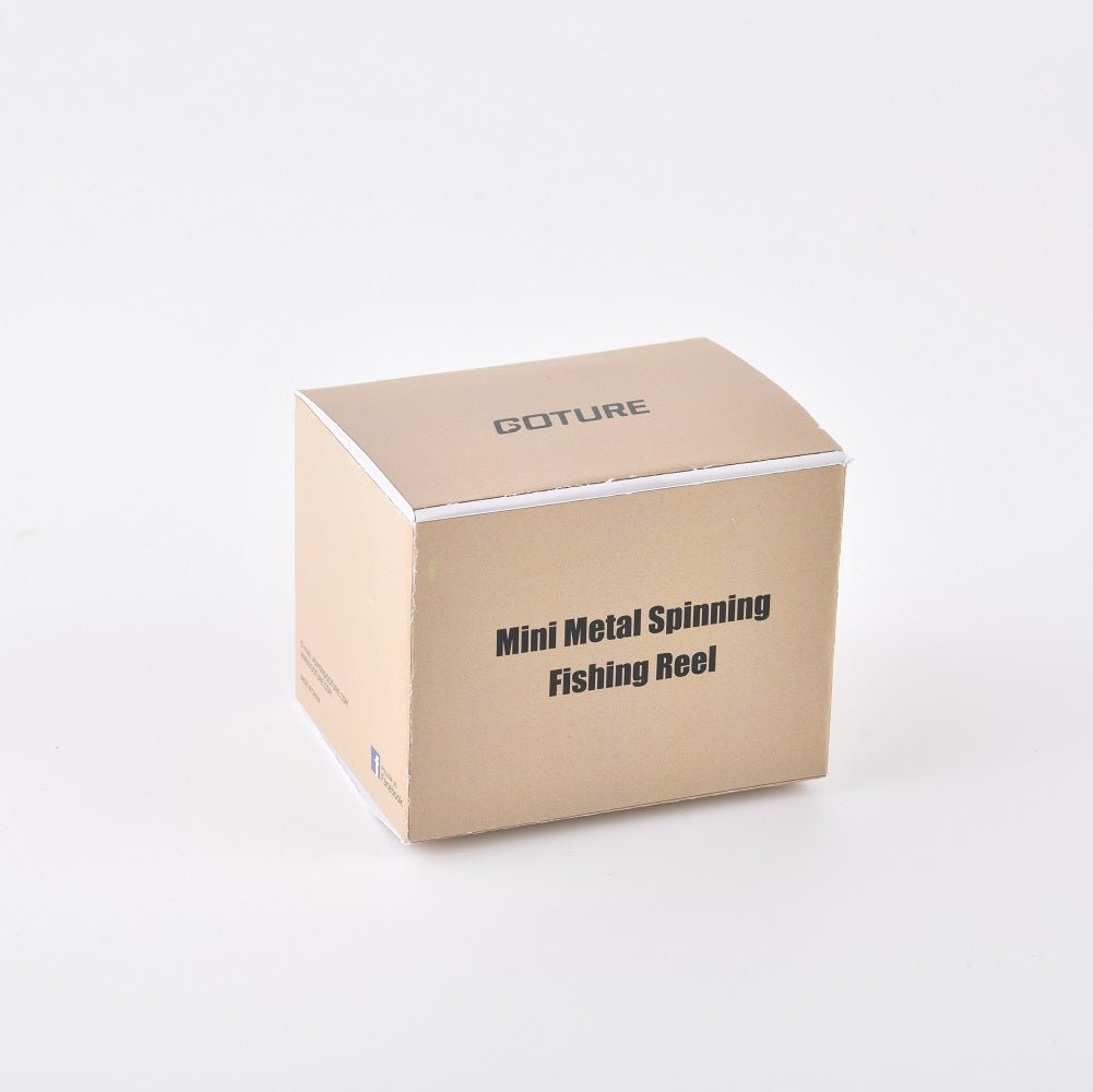Goture Mini Pocket Metal Spinning Fishing Reel Ice Reels