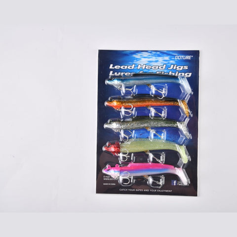 Bionic Swimbait Jig Set: Enhanced Fishing Lures for Freshwater and Saltwater Anglers