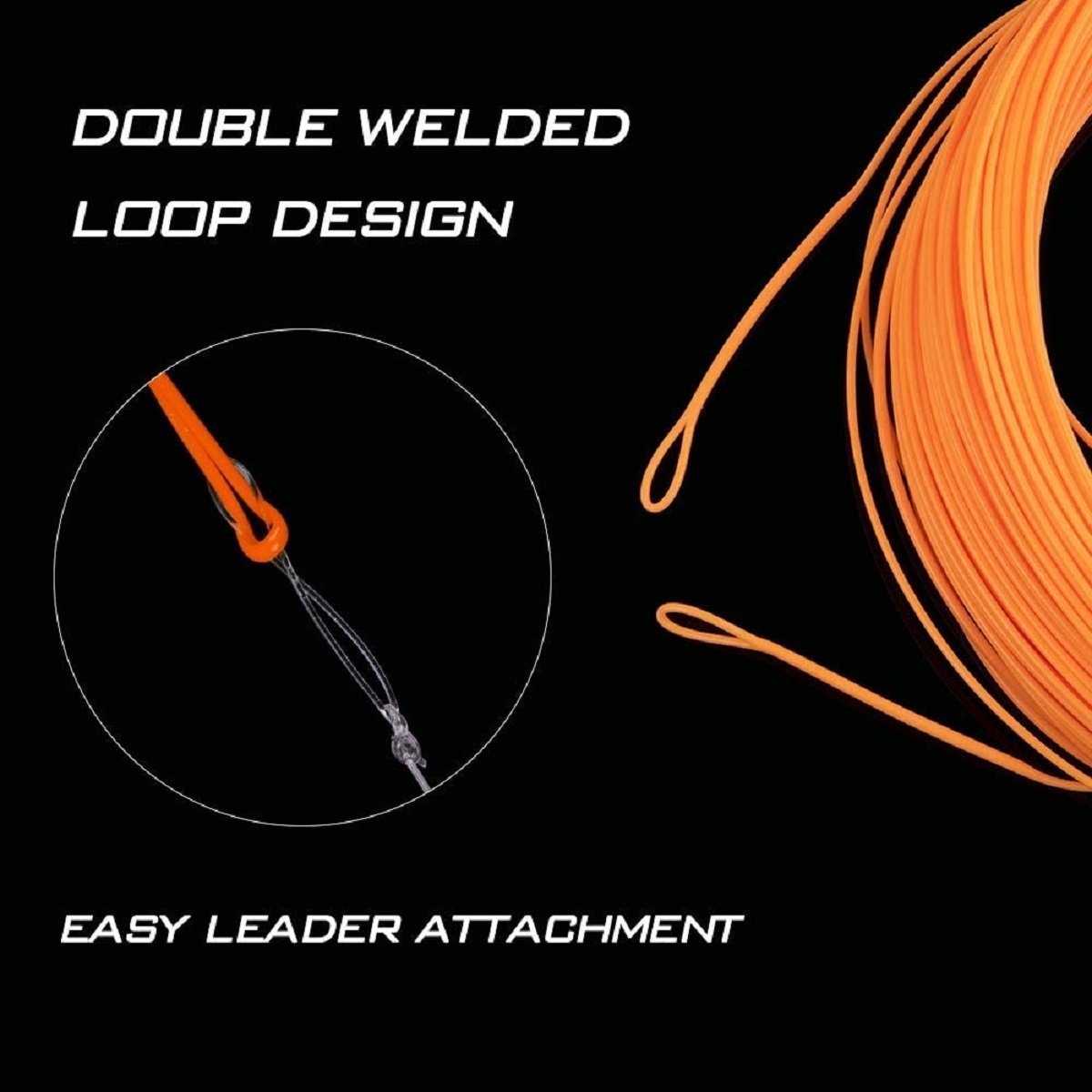 Welded Loop Tying Leader To Fly Line Without Loop Fly Fishing