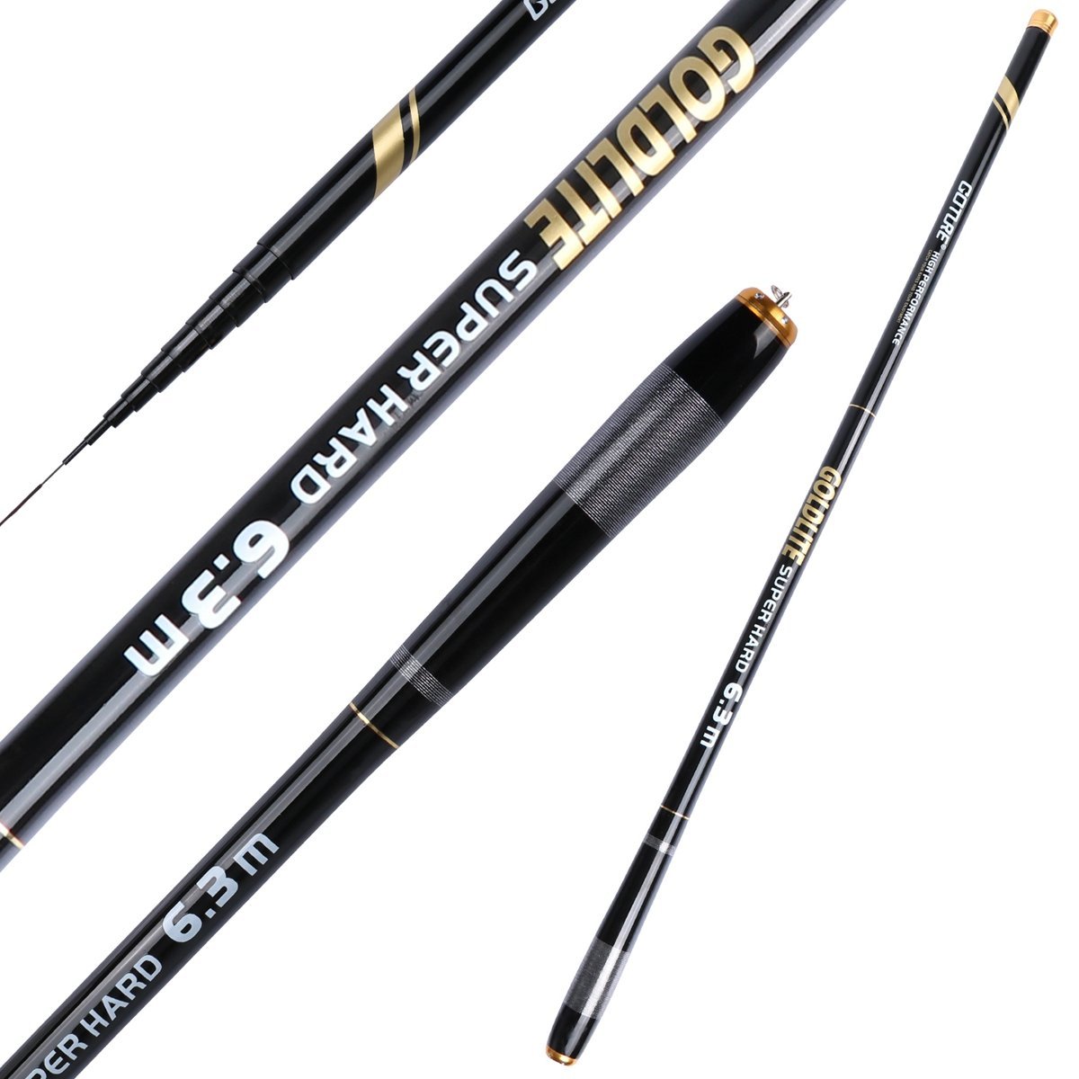 evolve carbon fiber telescopic fishing rod Goldlite Stream Fishing Rod – GOTURE
