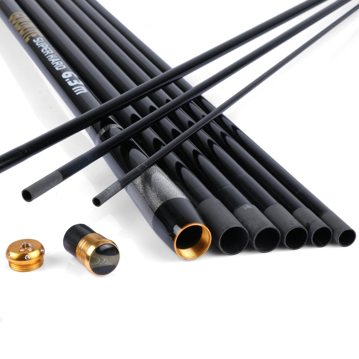 Goture SEEKER 24T Carbon Fiber Telescopic Fishing Rod Stream Hand Pole Carp  Feeder Tenkara Fishing Rods