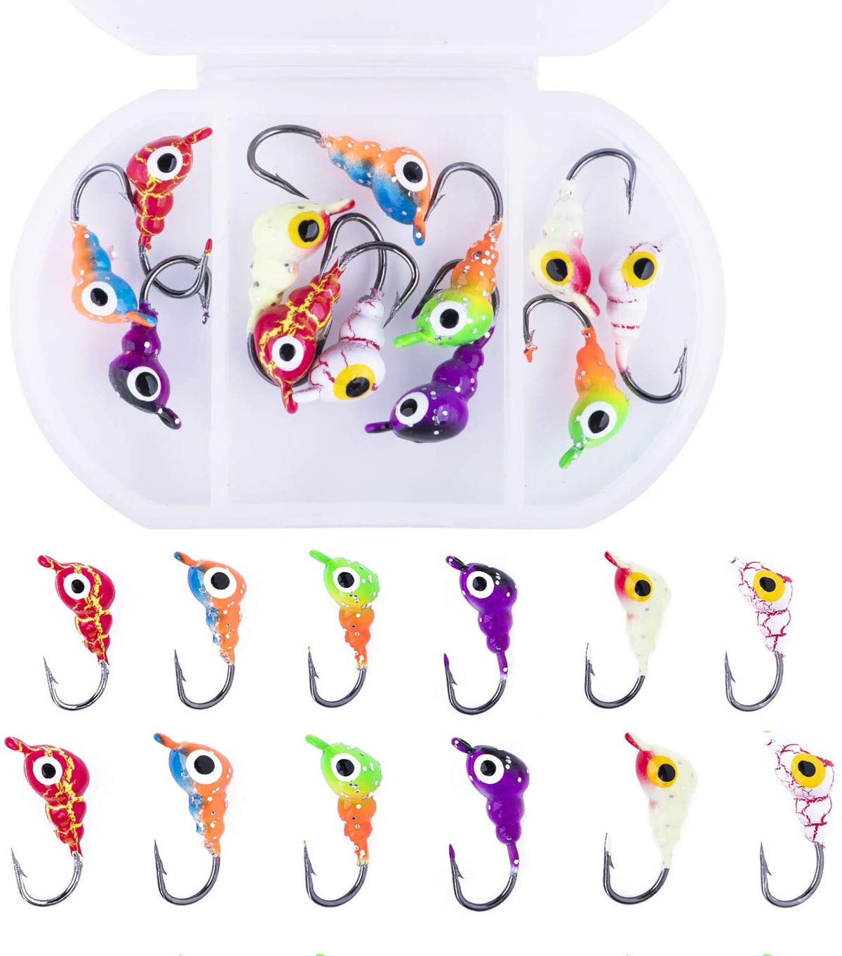Micro Luminous Ice Fishing Jig Set - GOTURE