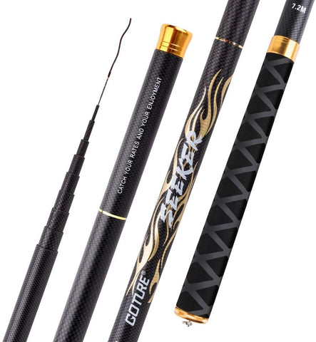 extendable fishing pole Goture Seeker Telescopic Fishing Pole – GOTURE