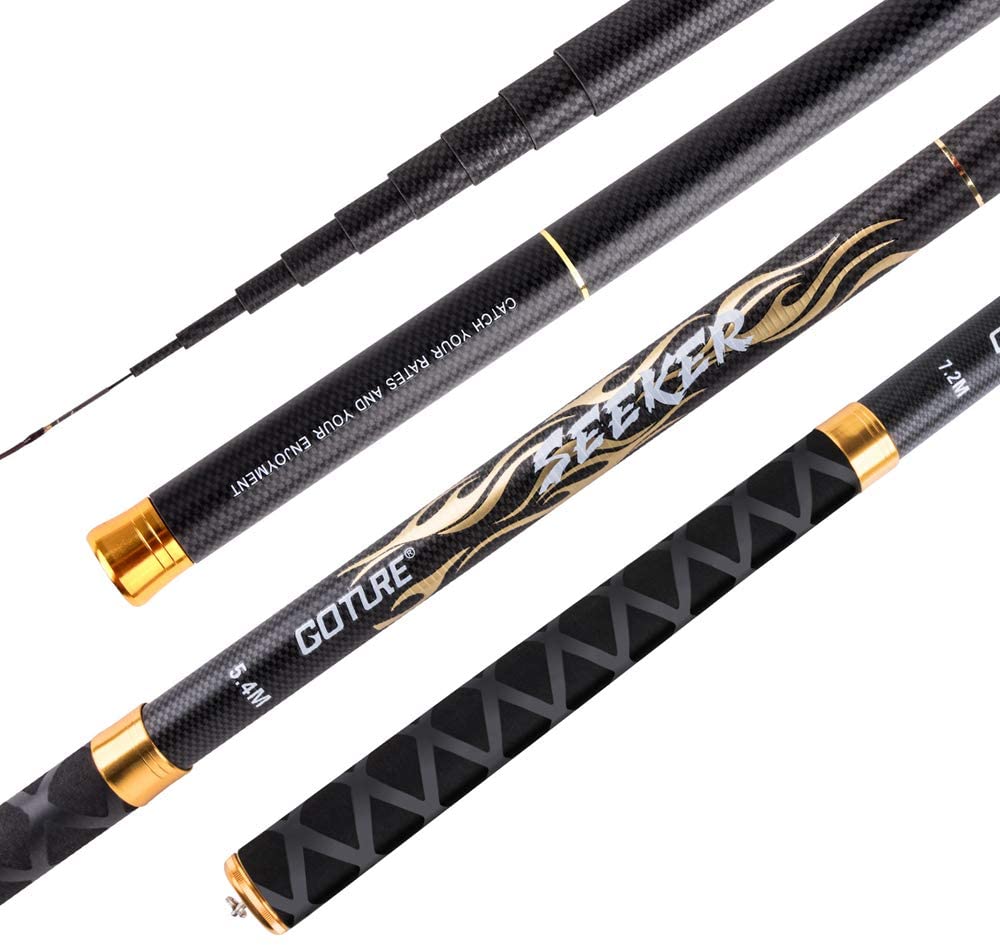 Goture SITULA 3PCS Crappie Spinning Fishing Rod