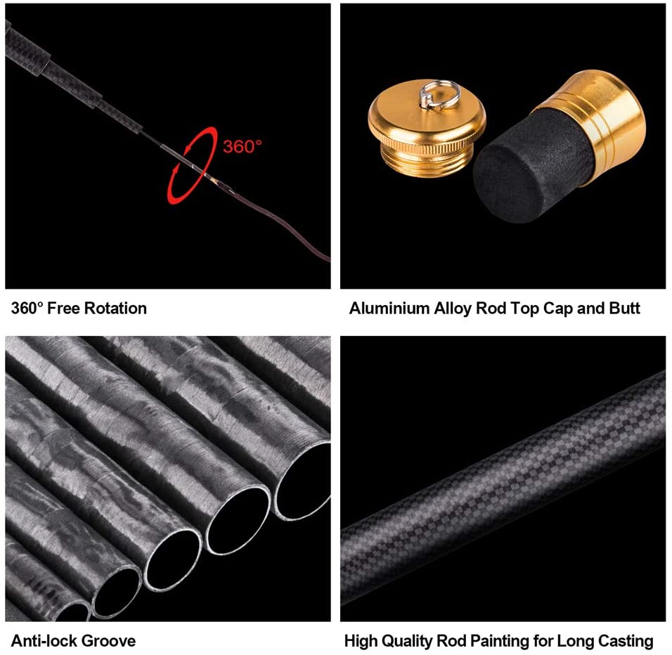 carbon telescopic fishing rod 360 TUJISEK Rods Fiber Spinning Casting 2.1m 3.6m 4.5m 5.4m 6.3m 7.2m Fishing Pole Lightweight Portable 76cm (Size : 2.1m) : Sports & Outdoors But you shouldnt have to leave your gear behind when theres a pristine mountain stream calling your name New Fishing Rods - Carbon